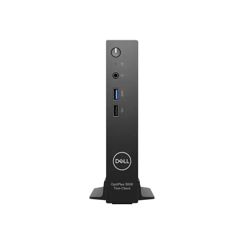 Dell OptiPlex 3000 Thin Client - Client léger - MBF - 1 x Celeron N5105 - 2 GHz - RAM 4 Go - flash - eMMC 32 ... (HR6JT)_1